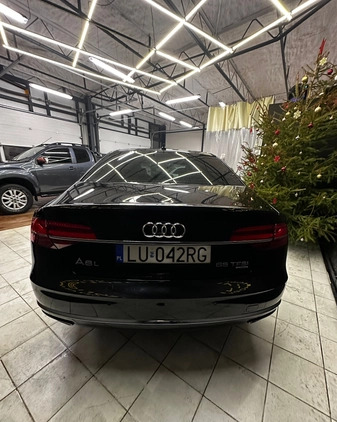 Audi A8 cena 124900 przebieg: 155000, rok produkcji 2015 z Lublin małe 326